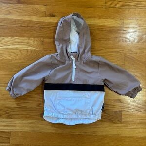 Little Bipsy - Pullover Windbreaker - Dusty Plum - 6-12 months